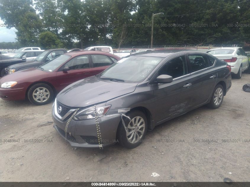 2019 Nissan Sentra Sv VIN: 3N1AB7AP3KL618862 Lot: 34414997