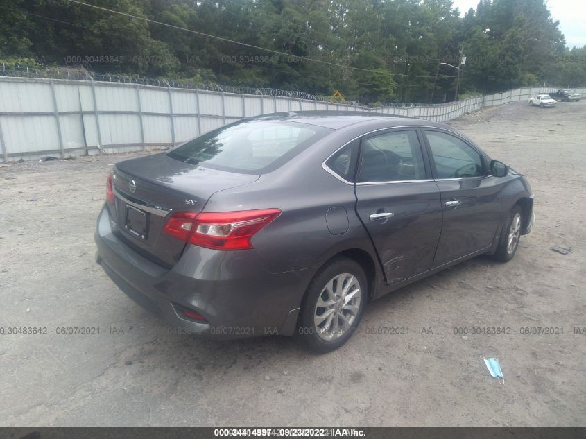 2019 Nissan Sentra Sv VIN: 3N1AB7AP3KL618862 Lot: 34414997