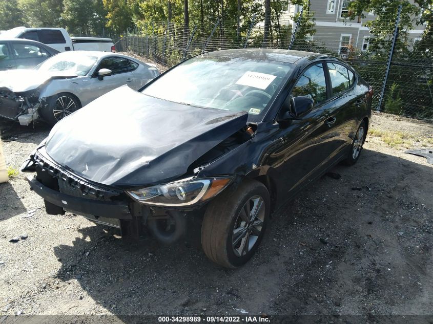 KMHD84LF8JU465939 2018 Hyundai Elantra Sel