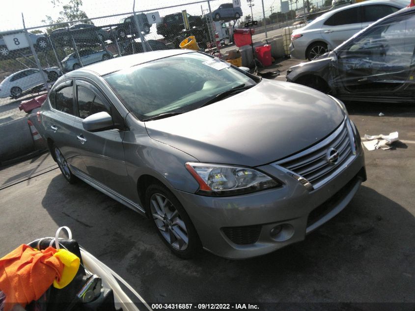 2014 Nissan Sentra Sr VIN: 3N1AB7AP4EY282744 Lot: 34316857