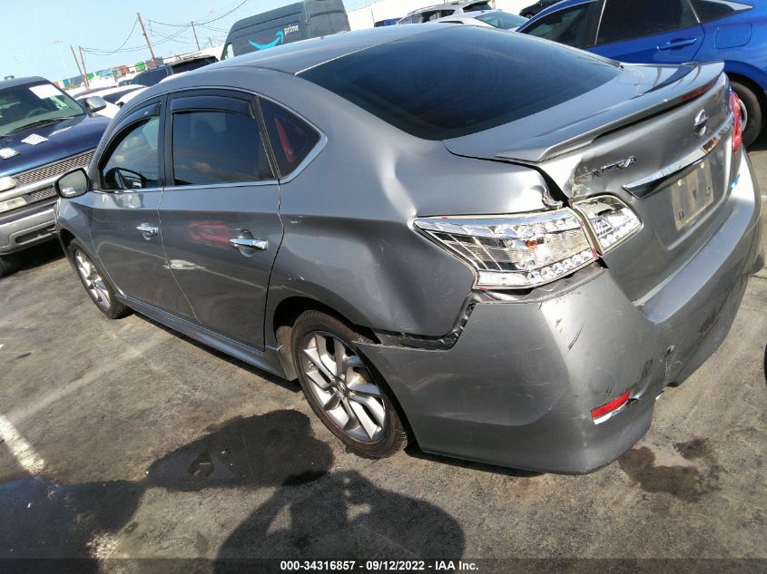 2014 Nissan Sentra Sr VIN: 3N1AB7AP4EY282744 Lot: 34316857