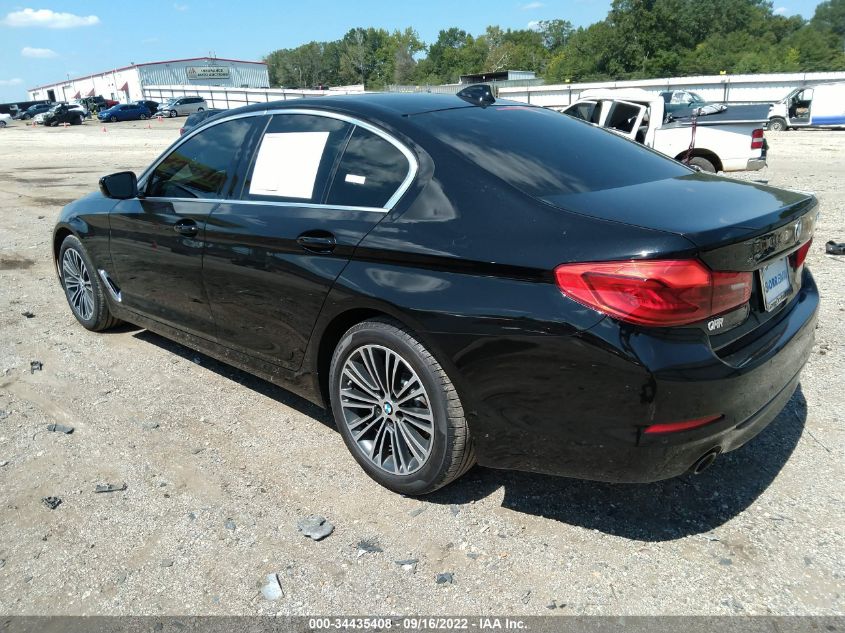 2019 BMW 530I VIN: WBAJA5C52KWW04393 Lot: 34435408