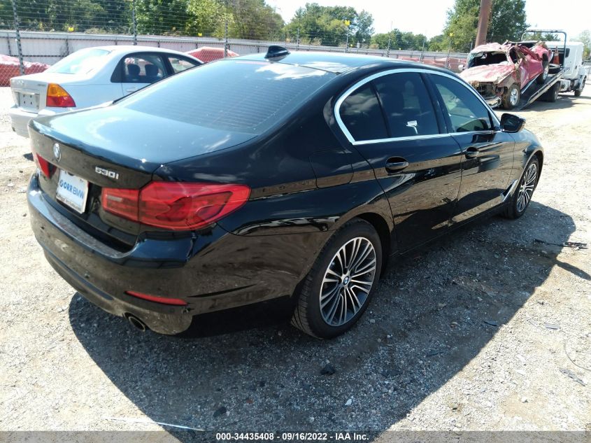 2019 BMW 530I VIN: WBAJA5C52KWW04393 Lot: 34435408