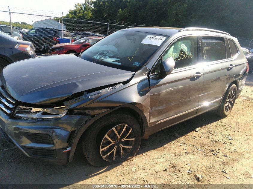 2021 Volkswagen Tiguan 2.0T Se/2.0T Se R-Line Black/2.0T Sel VIN: 3VV3B7AX8MM050709 Lot: 34335076