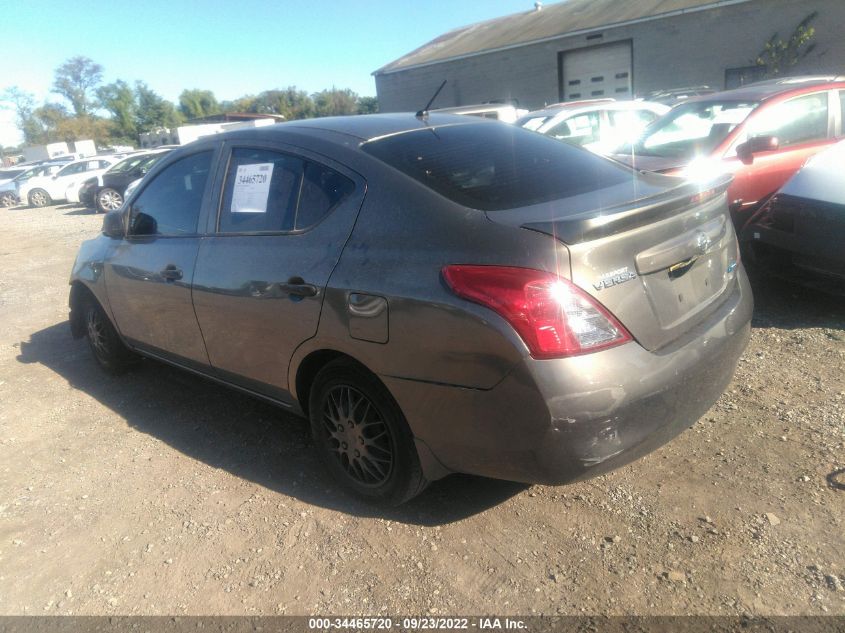 3N1CN7AP8EL851169 2014 Nissan Versa 1.6 S+