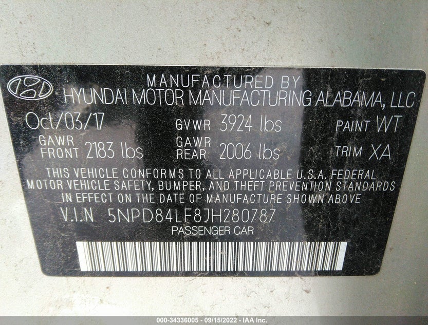5NPD84LF8JH280787