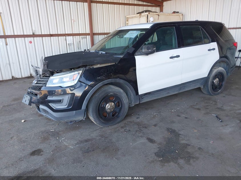 1FM5K8AR4KGA12234 2019 FORD POLICE photo no. 2