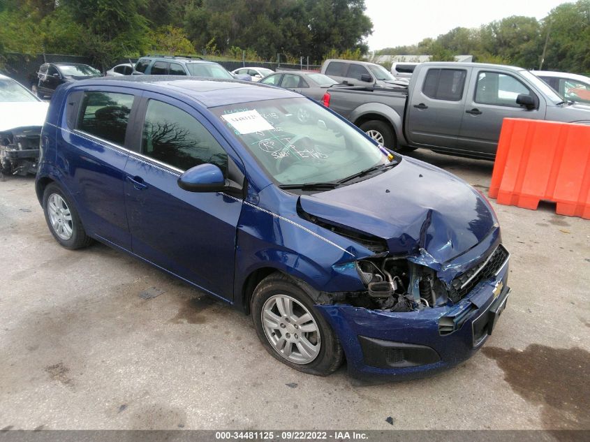 2014 Chevrolet Sonic Lt Auto VIN: 1G1JC6SB9E4224521 Lot: 34481125