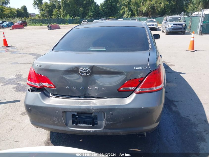 2007 Toyota Avalon Limited VIN: 4T1BK36B87U192845 Lot: 34484250