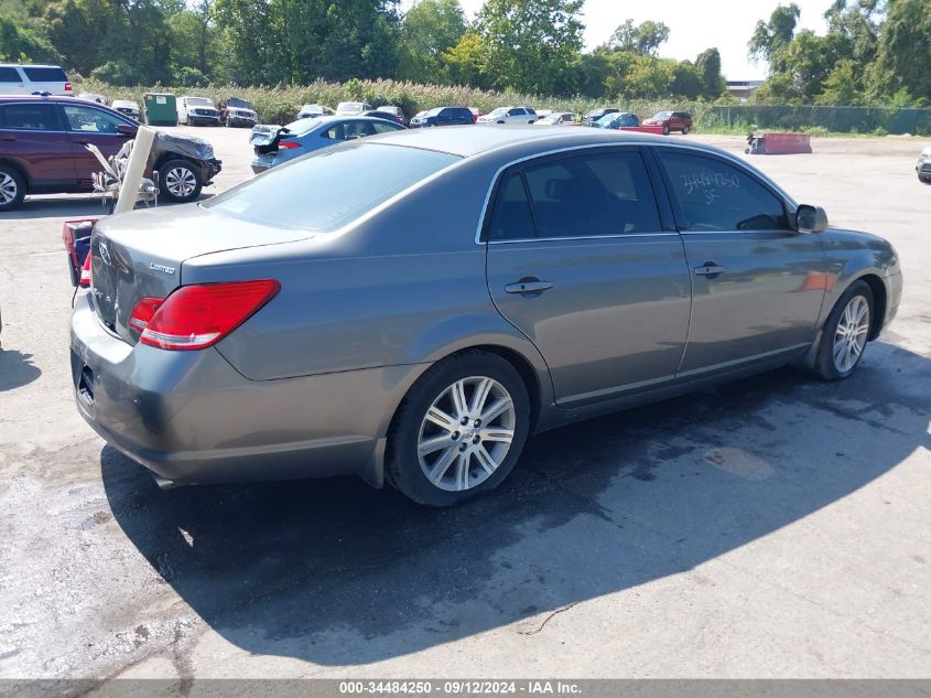 2007 Toyota Avalon Limited VIN: 4T1BK36B87U192845 Lot: 34484250