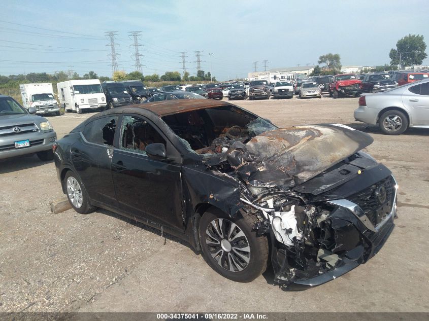 2021 Nissan Sentra S VIN: 3N1AB8BV4MY230953 Lot: 34375041