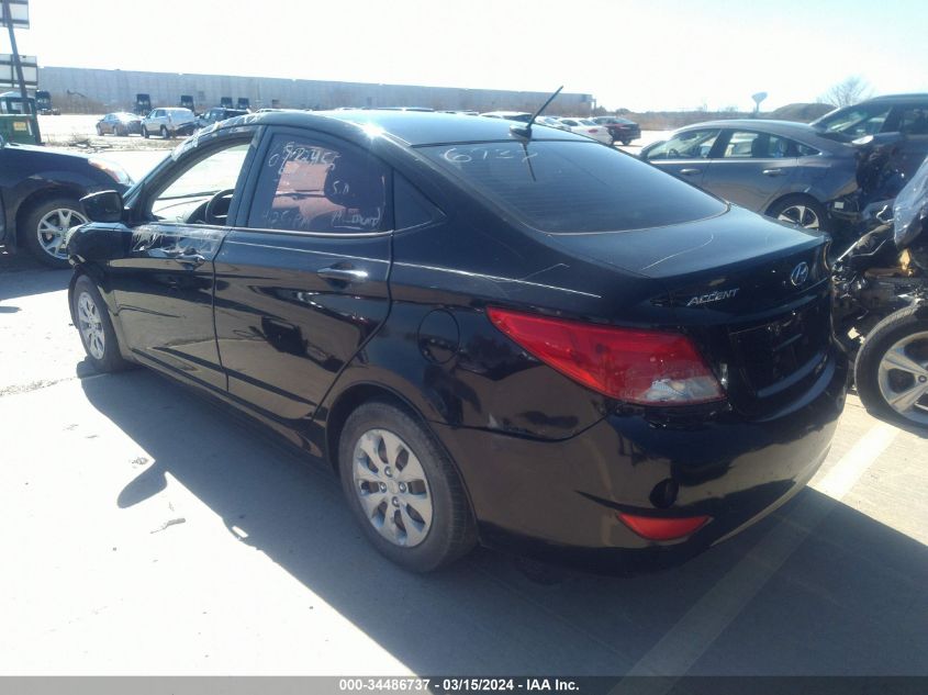 2016 Hyundai Accent Se VIN: KMHCT4AE3GU989867 Lot: 34486737