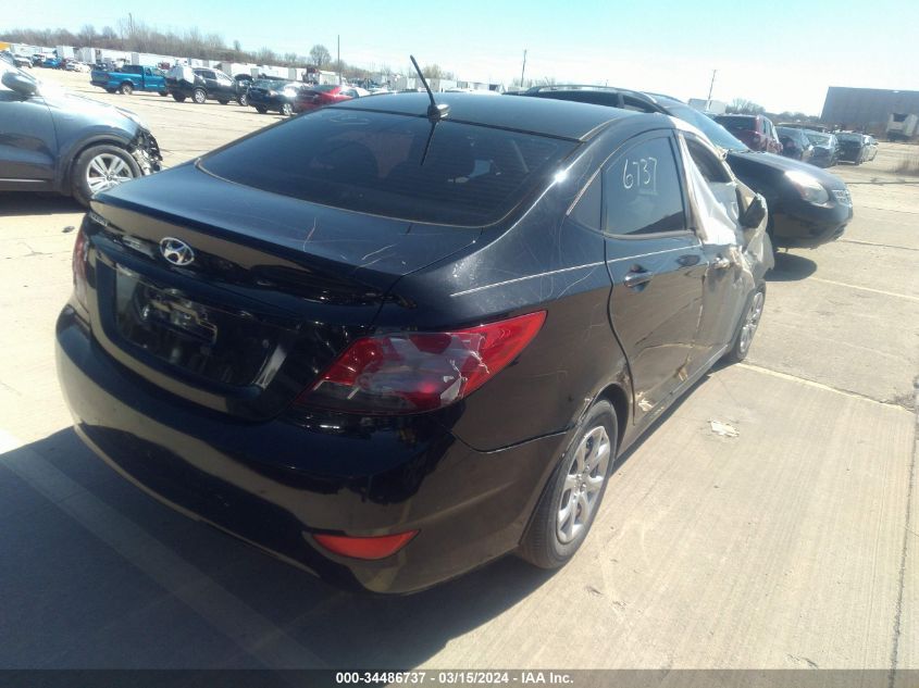 2016 Hyundai Accent Se VIN: KMHCT4AE3GU989867 Lot: 34486737