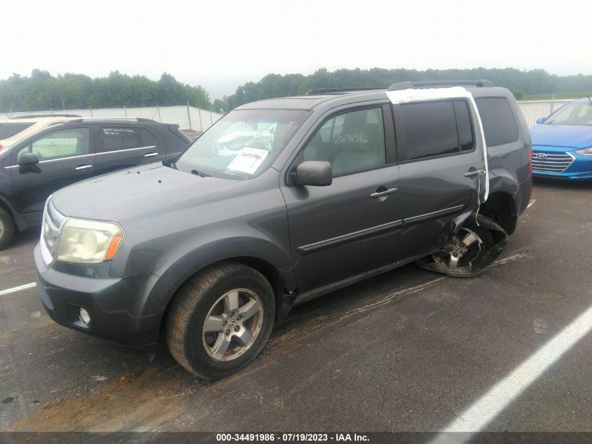 2011 Honda Pilot Ex-L VIN: 5FNYF4H56BB013199 Lot: 34491986