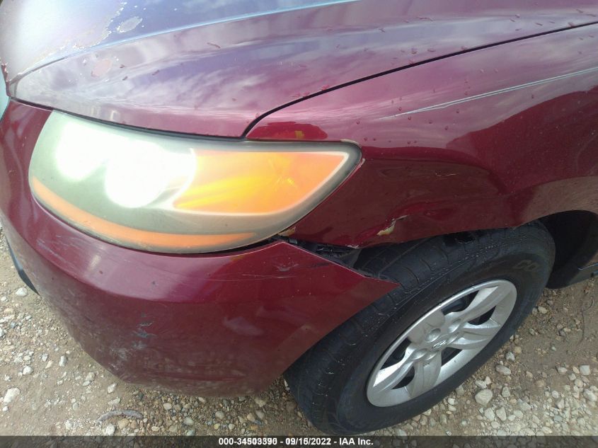 2009 Hyundai Santa Fe Gls VIN: 5NMSG13D29H281773 Lot: 34503390