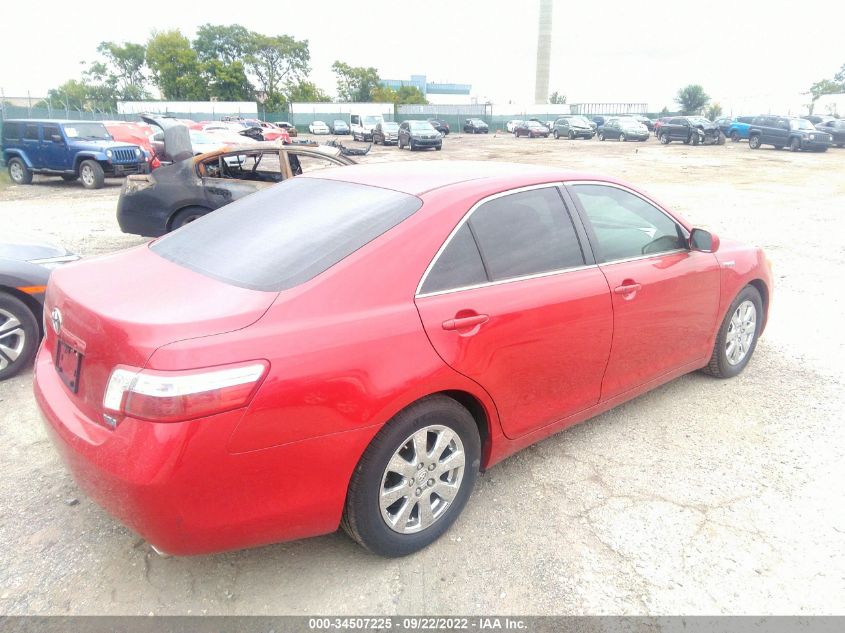 JTNBB46K073016769 2007 Toyota Camry Hybrid