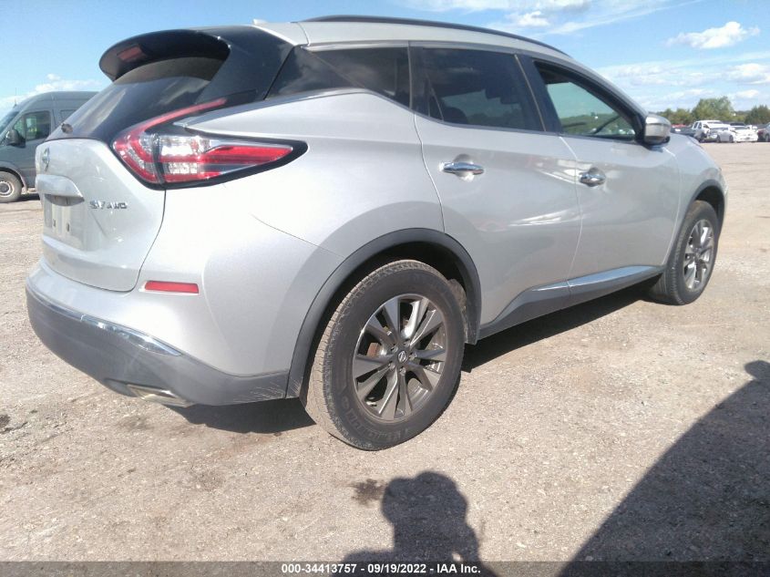 2018 Nissan Murano Sv VIN: 5N1AZ2MH1JN119441 Lot: 34413757