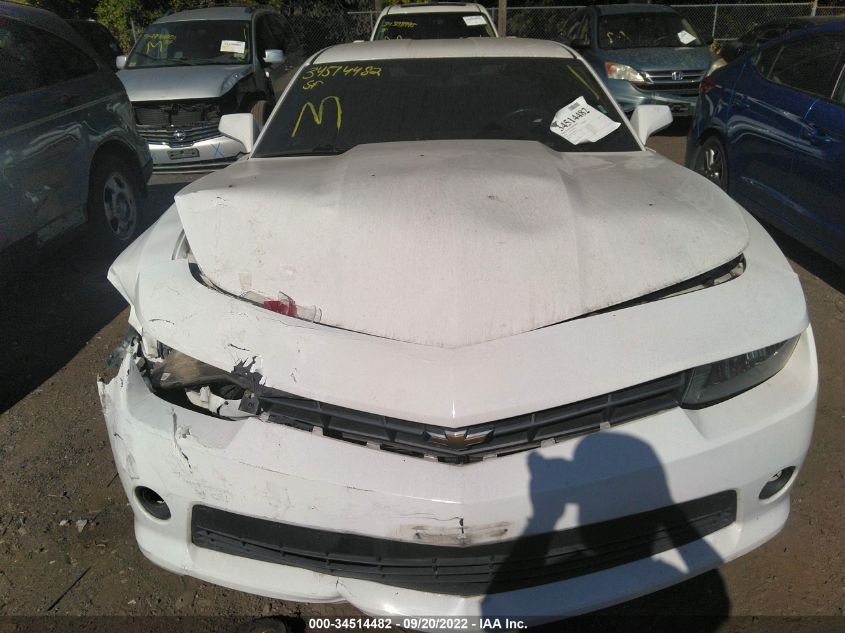 2G1FB1E30E9285558 2014 Chevrolet Camaro 1Lt