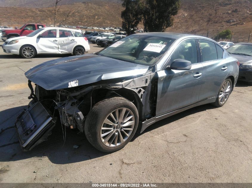 2018 Infiniti Q50 3.0T Luxe VIN: JN1EV7AP4JM350515 Lot: 34515144