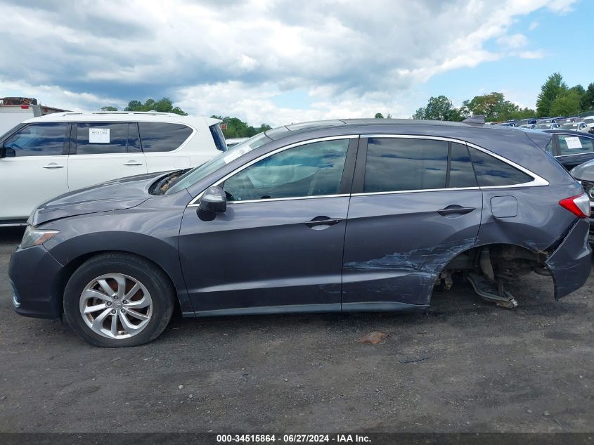 2017 Acura Rdx Base (A6)/W/Acurawatch Plus VIN: 5J8TB4H36HL022464 Lot: 34515864