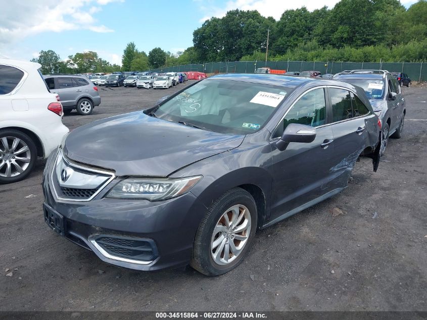 2017 Acura Rdx Base (A6)/W/Acurawatch Plus VIN: 5J8TB4H36HL022464 Lot: 34515864