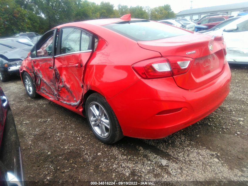 2017 Chevrolet Cruze Lt VIN: 1G1BE5SM1H7244727 Lot: 34516224