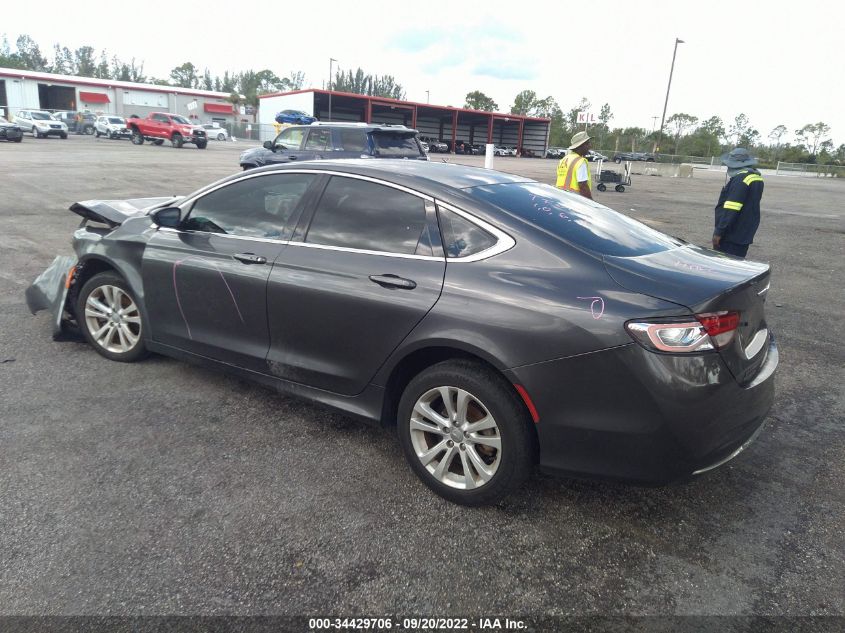 2015 Chrysler 200 Limited VIN: 1C3CCCAB8FN693485 Lot: 34429706