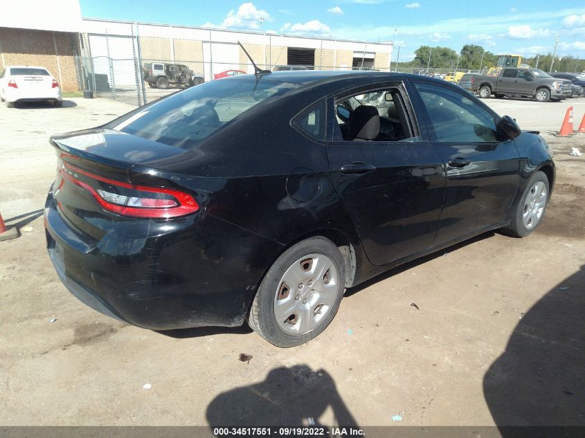 2016 Dodge Dart Se VIN: 1C3CDFAA3GD752648 Lot: 34517551