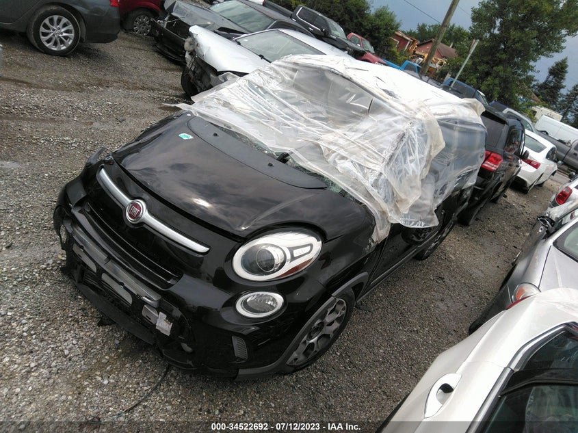 2014 Fiat 500L Trekking VIN: ZFBCFADHXEZ010185 Lot: 34522692