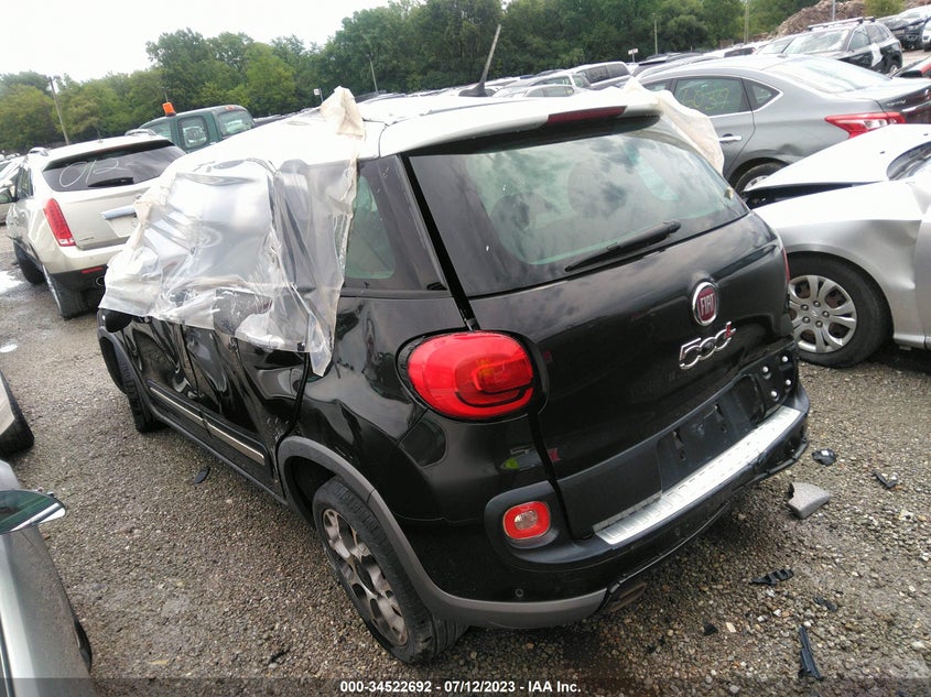 2014 Fiat 500L Trekking VIN: ZFBCFADHXEZ010185 Lot: 34522692