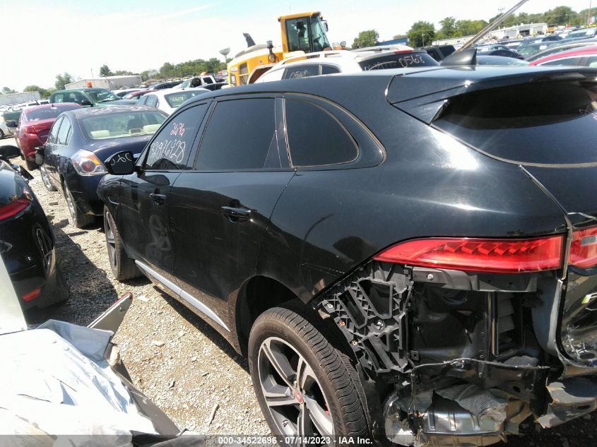 2020 Jaguar F-Pace S P380 Awd Automatic VIN: SADCM2FV3LA637595 Lot: 34522696