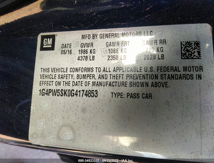 1G4PW5SK0G4174853