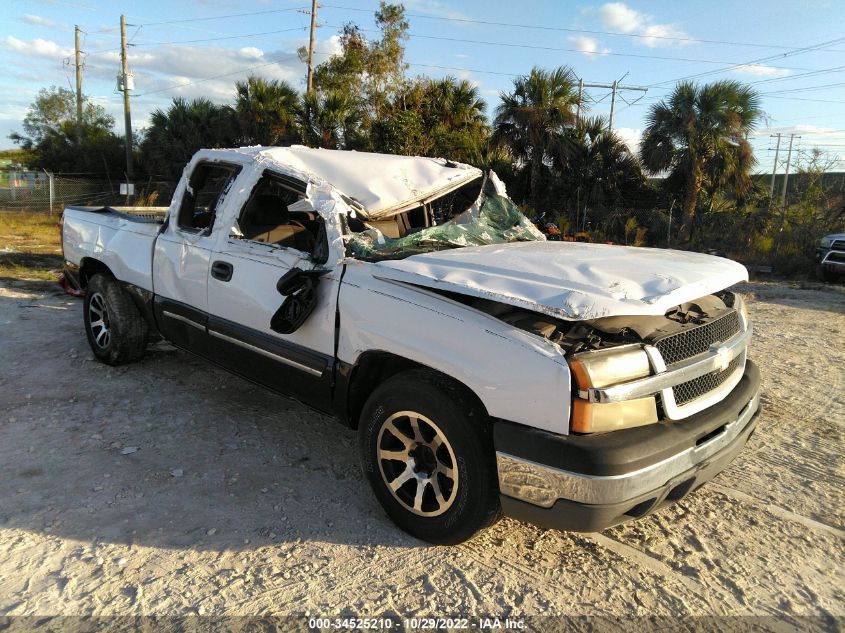 2005 Chevrolet Silverado 1500 Ls VIN: 1GCEC19T85Z256762 Lot: 34525210