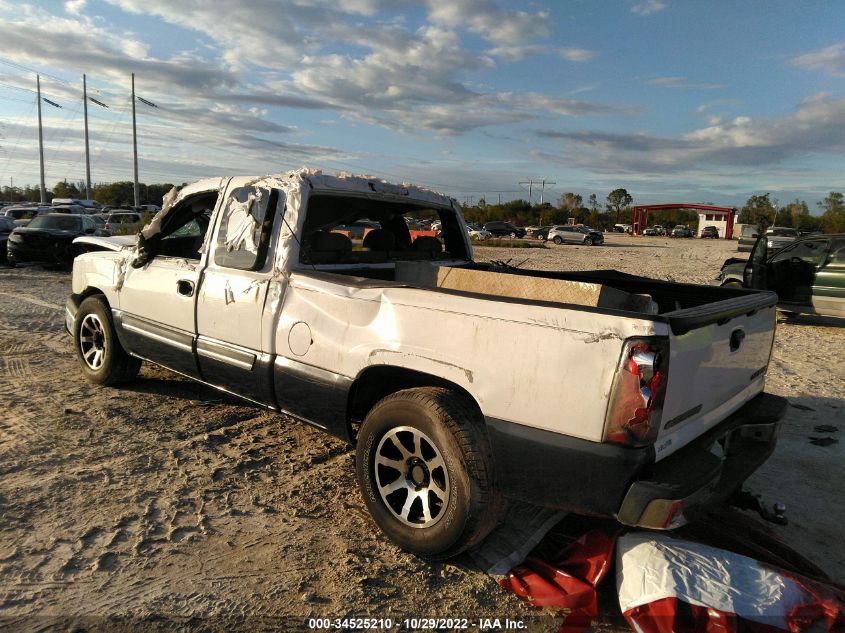 2005 Chevrolet Silverado 1500 Ls VIN: 1GCEC19T85Z256762 Lot: 34525210