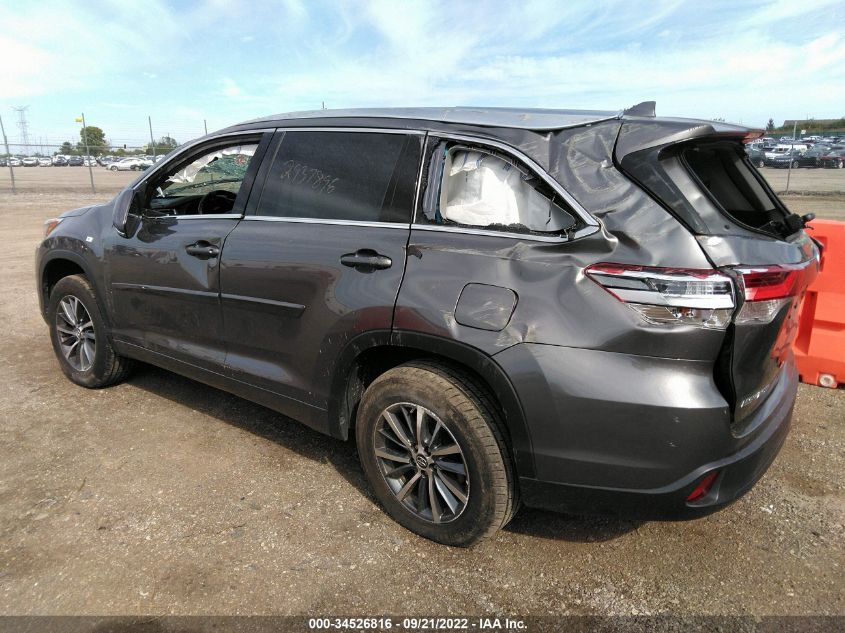 2018 Toyota Highlander Se/Xle VIN: 5TDKZRFH7JS548186 Lot: 34526816