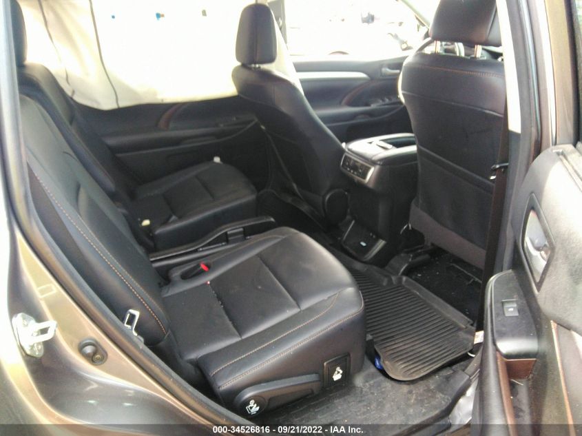 2018 Toyota Highlander Se/Xle VIN: 5TDKZRFH7JS548186 Lot: 34526816