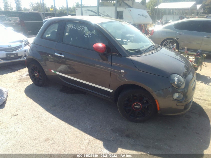 2016 Fiat 500 Pop VIN: 3C3CFFARXGT229931 Lot: 34527589