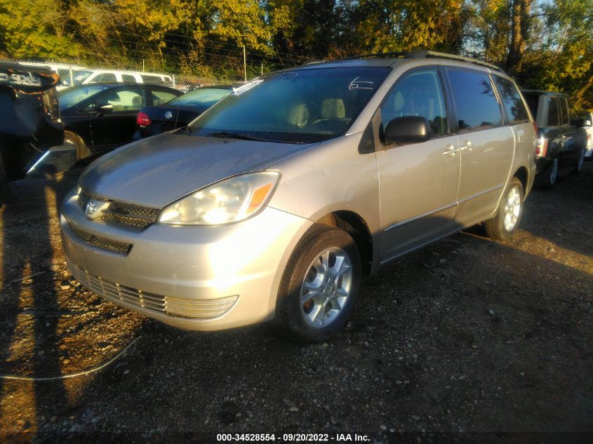 2005 Toyota Sienna Le VIN: 5TDBA23CX5S036273 Lot: 40740834