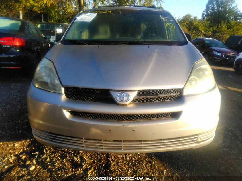 2005 Toyota Sienna Le VIN: 5TDBA23CX5S036273 Lot: 40740834