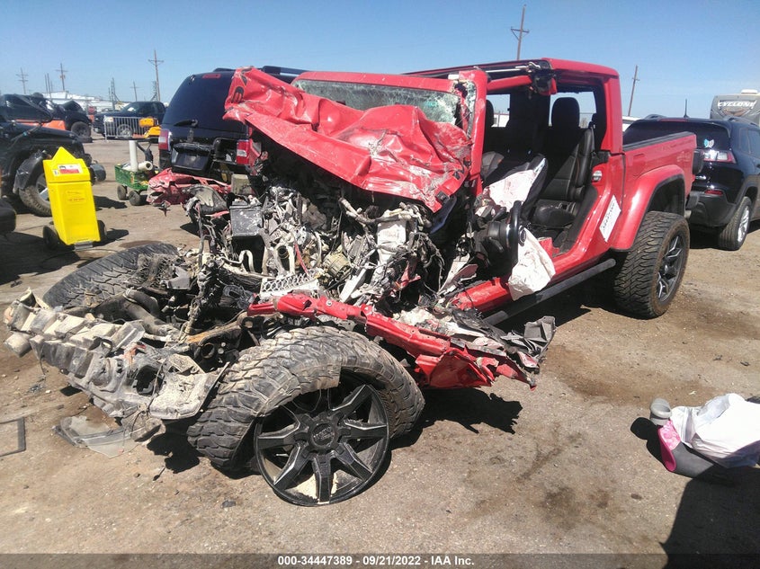 1C6JJTEG0LL217695 2020 JEEP GLADIATOR photo no. 2