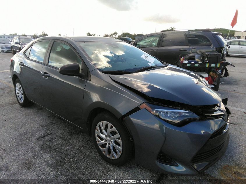 2018 Toyota Corolla Le VIN: 5YFBURHE9JP770125 Lot: 34447940