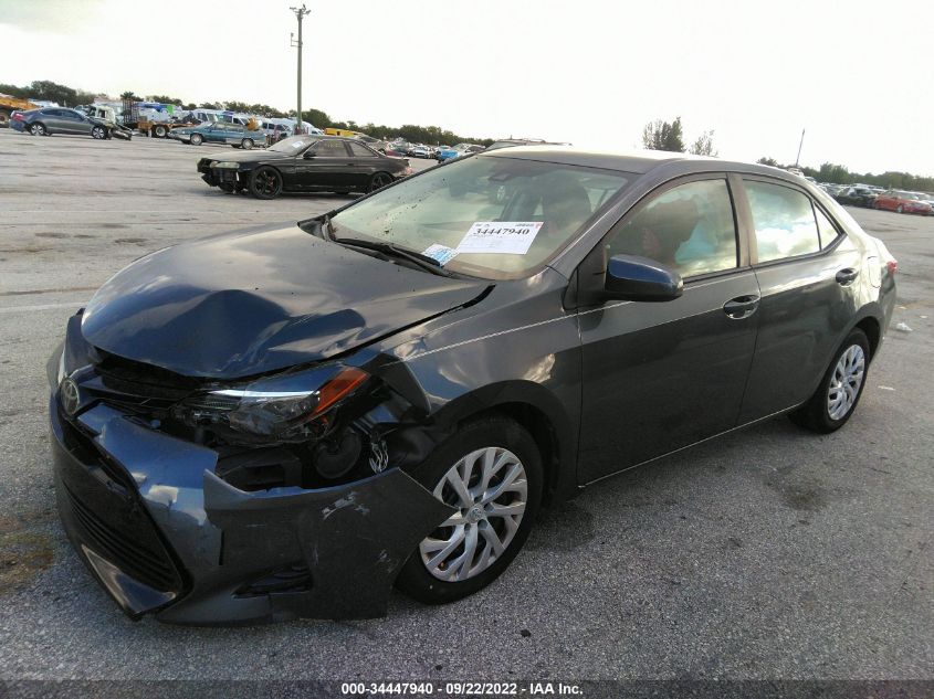 2018 Toyota Corolla Le VIN: 5YFBURHE9JP770125 Lot: 34447940