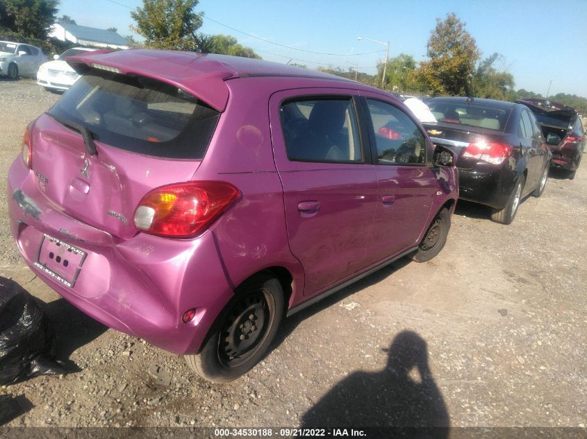 2015 Mitsubishi Mirage De VIN: ML32A3HJ9FH001228 Lot: 34530188