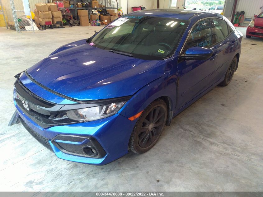 2020 Honda Civic Ex VIN: SHHFK7H6XLU203696 Lot: 34478638