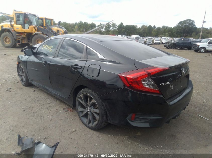 2019 Honda Civic Sport VIN: 2HGFC2F84KH589628 Lot: 34479142