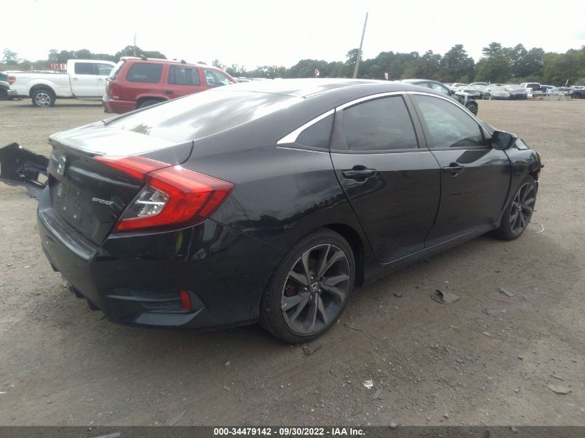 2019 Honda Civic Sport VIN: 2HGFC2F84KH589628 Lot: 34479142