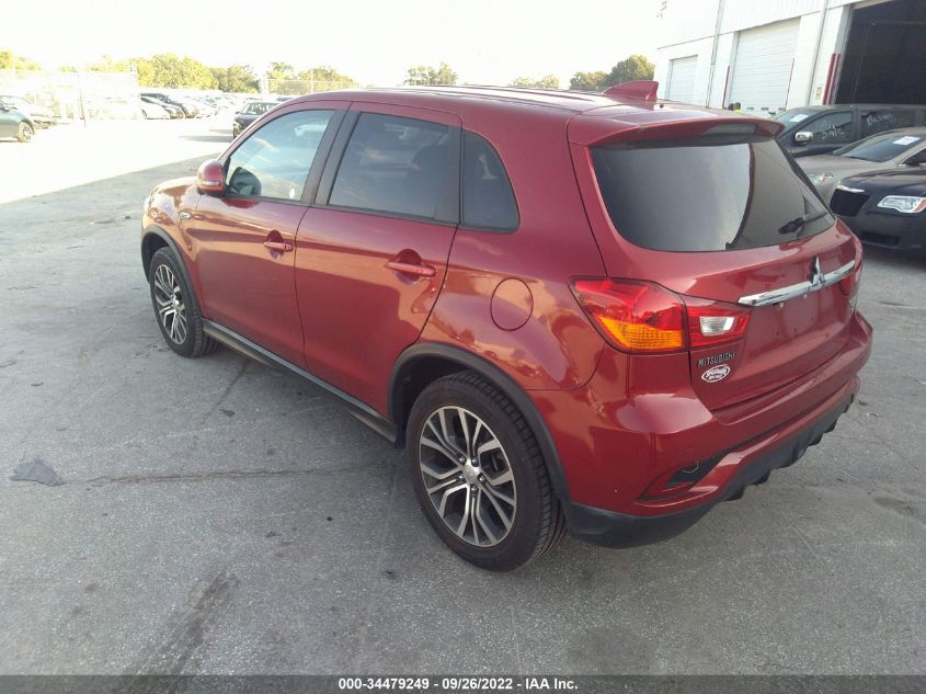 2019 Mitsubishi Outlander Sport 2.0 Se VIN: JA4AR3AU5KU017833 Lot: 34479249