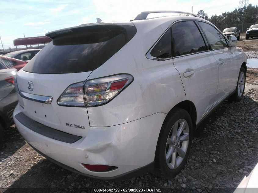 2010 Lexus Rx 350 VIN: 2T2ZK1BA0AC027019 Lot: 34542729