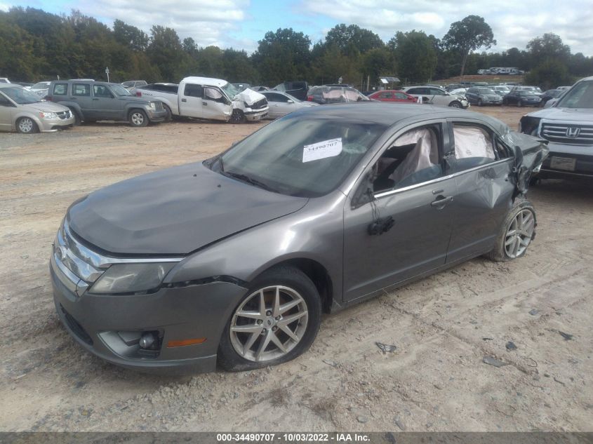 2010 Ford Fusion Sel VIN: 3FAHP0JA9AR332676 Lot: 34490707