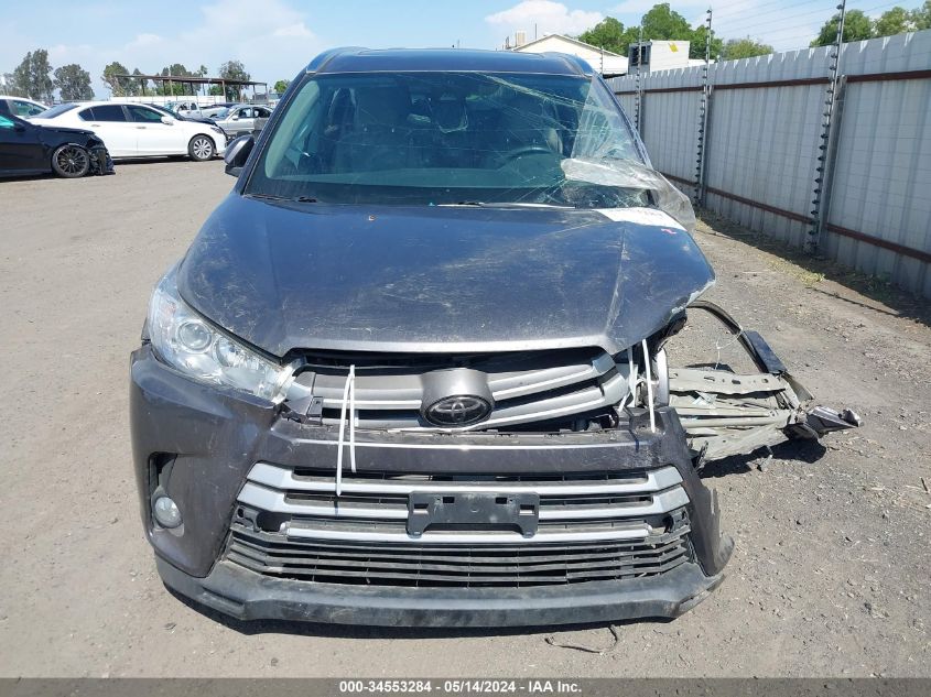 2018 Toyota Highlander Xle VIN: 5TDKZRFH9JS259004 Lot: 34553284